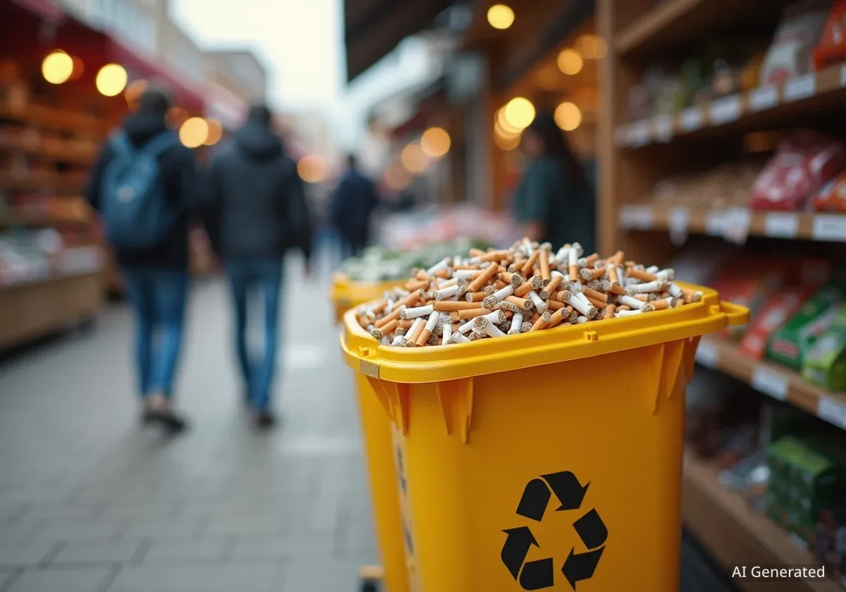 Elgg informiert über korrekte Zigarettenentsorgung