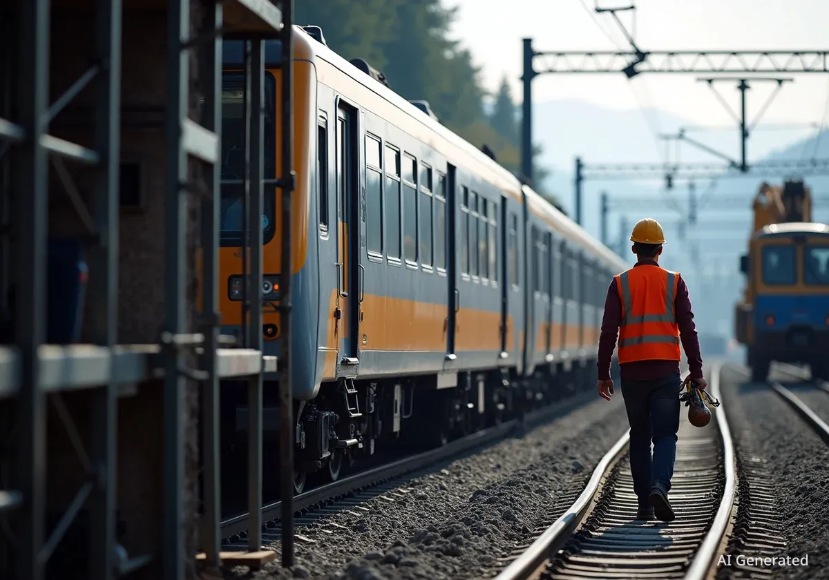 Bahnstrecke Frauenfeld-Wil: Umfangreiche Bauarbeiten