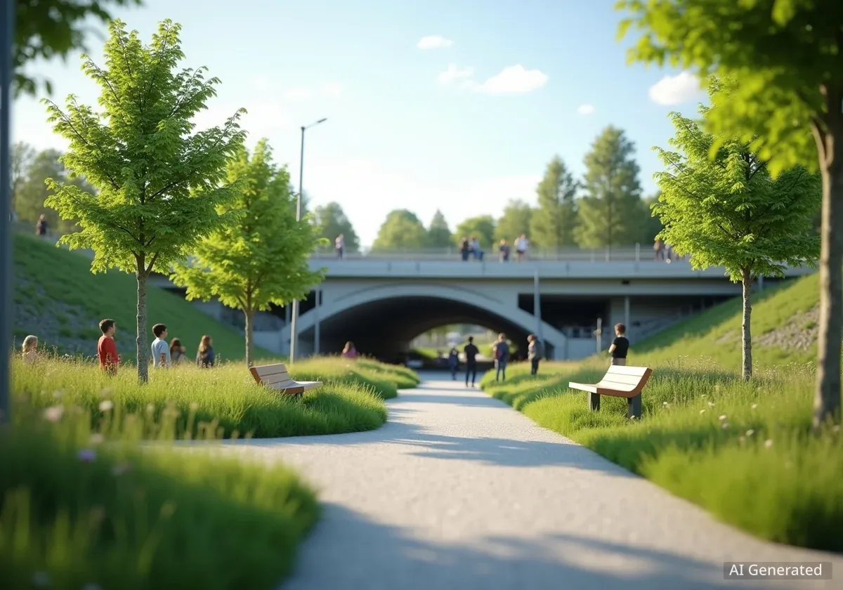 Zürcher Autobahn-Einhausung wird zu neuem Park