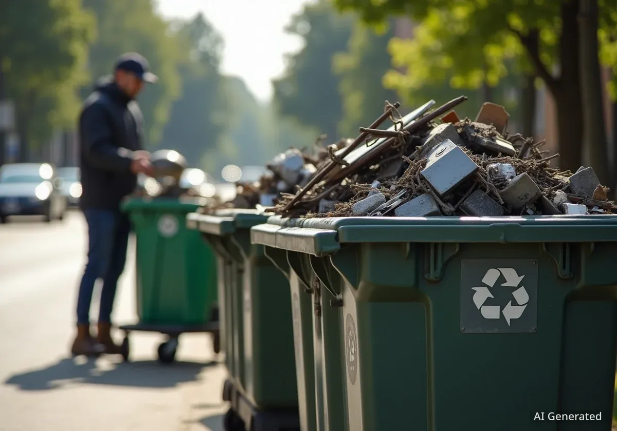 Wallisellen organisiert Metallsammlung im Oktober