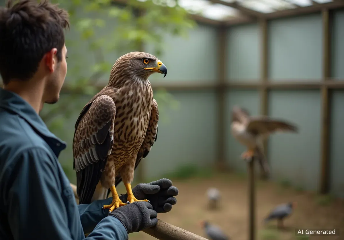 Greifvogelstation Berg am Irchel kooperiert mit Greifenhof Bern