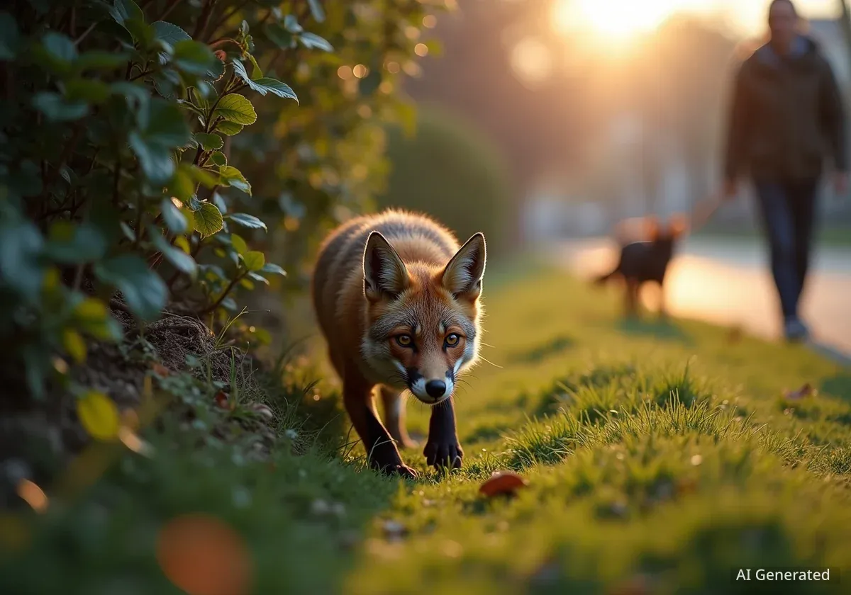 Räude bei Füchsen in Winterthur: Gefahr für Haustiere
