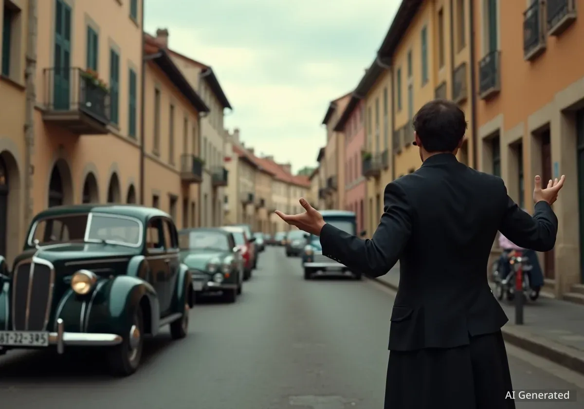 Satire in Eglisau: Prominente lösen Verkehrsproblem