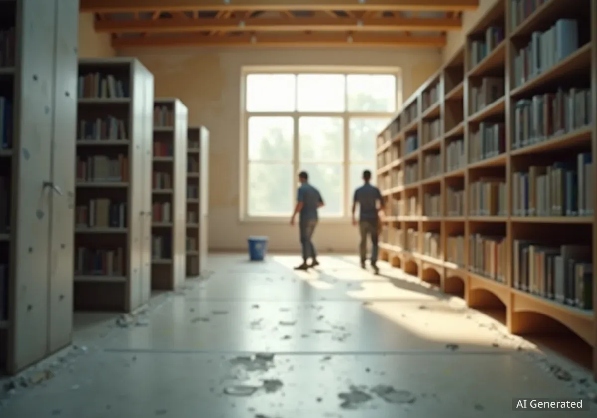 Bibliothek Brütten wird nach 30 Jahren umfassend modernisiert