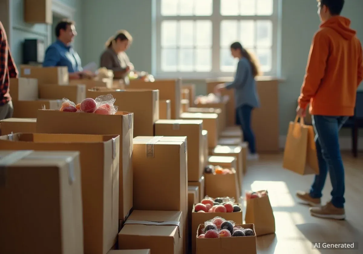 Weihnachtspäckli Aktion sammelt Hilfsgüter für Osteuropa