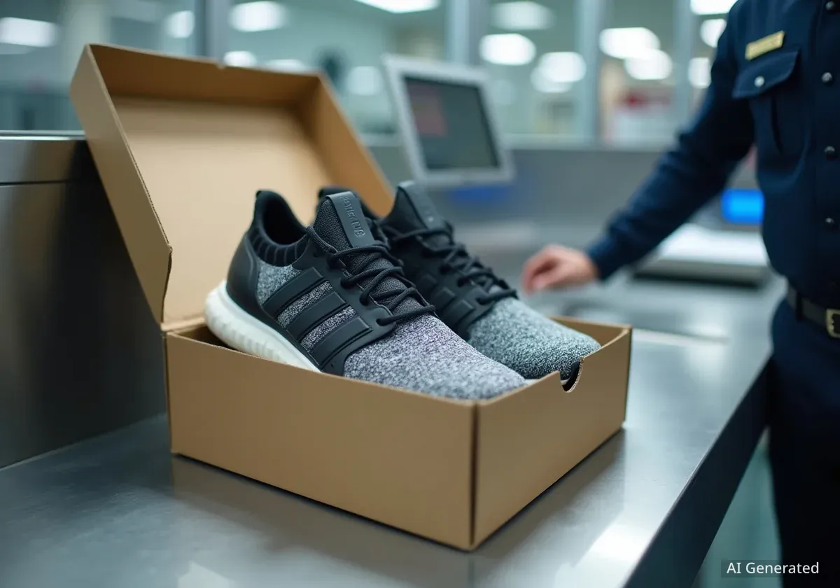 Zollkontrolle: Sneaker-Kauf führt zu Strafe