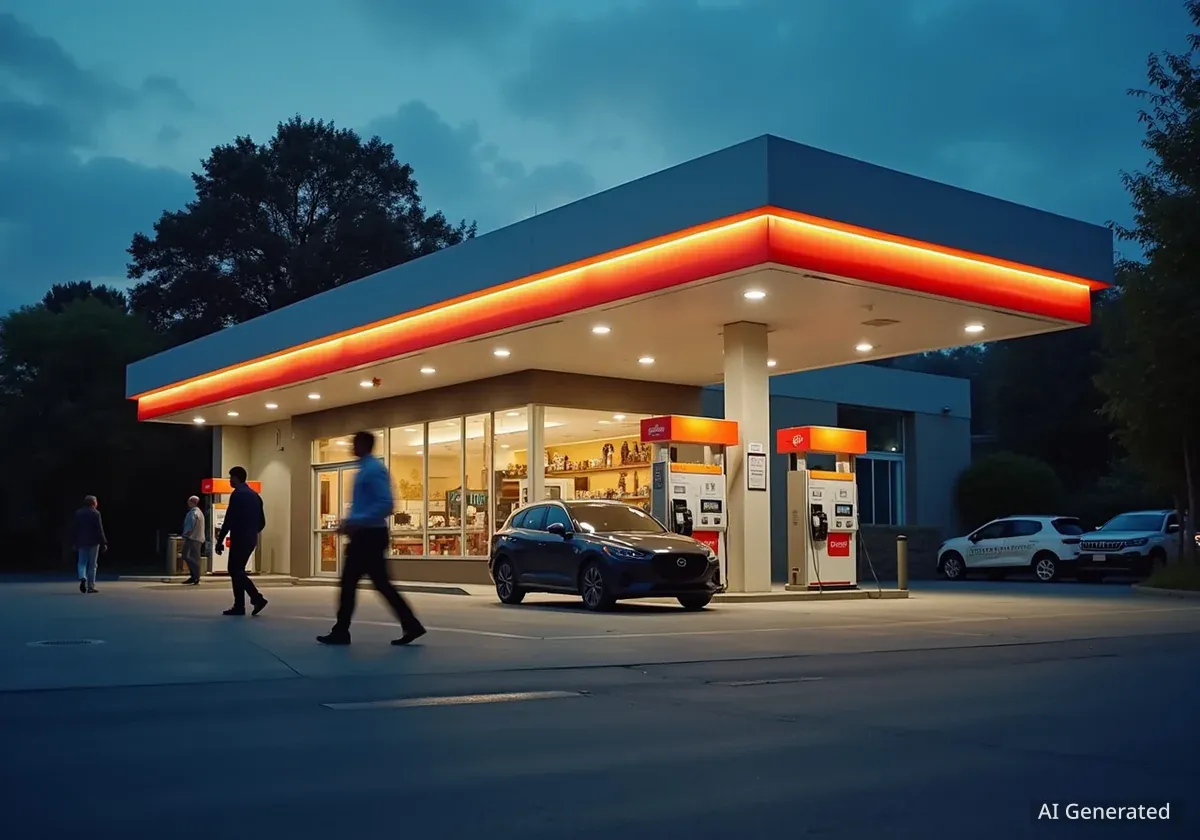 Riedmatt-Tankstelle nach Umbau wieder geöffnet