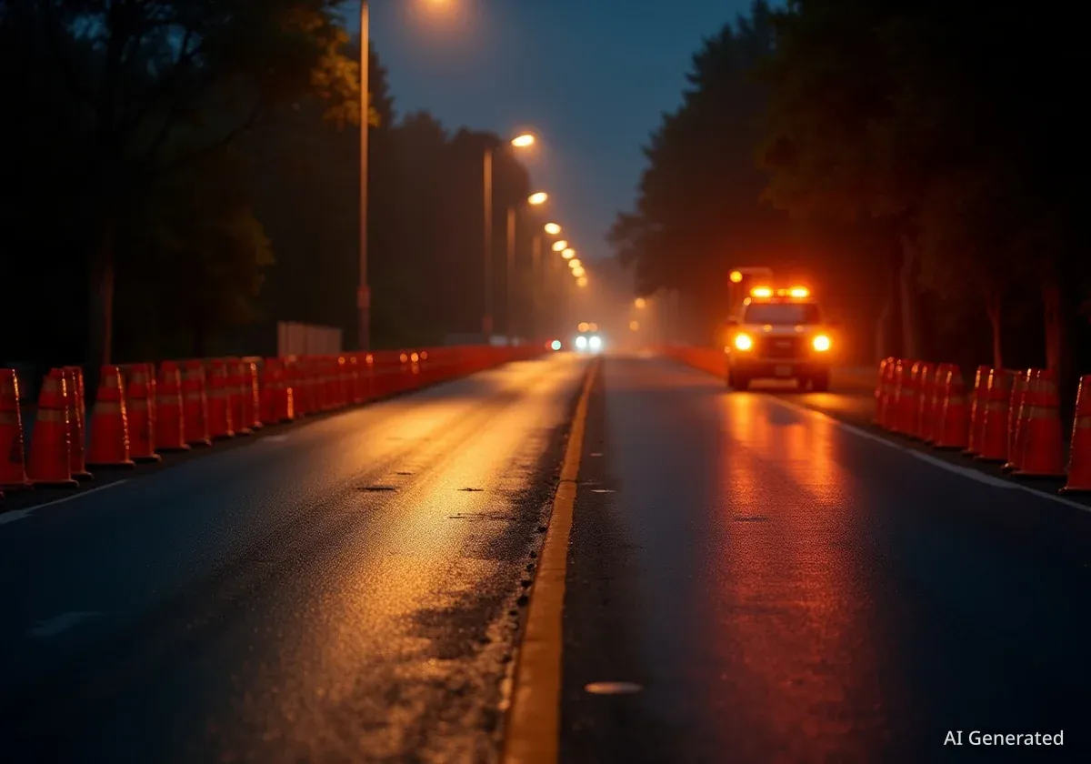 Aathalstrasse: Nächtliche Verkehrseinschränkungen