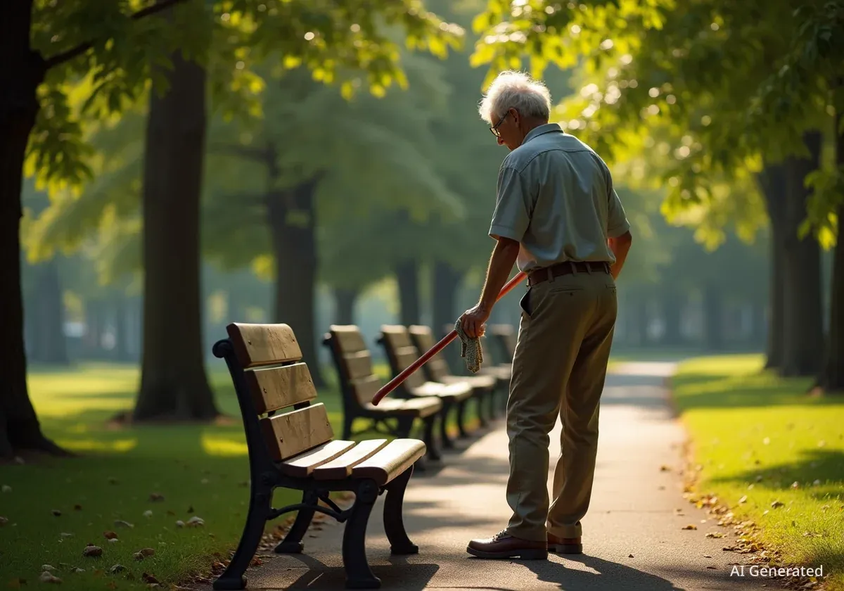 Hans Wepfer pflegt Bassersdorfer Sitzbänke weiter