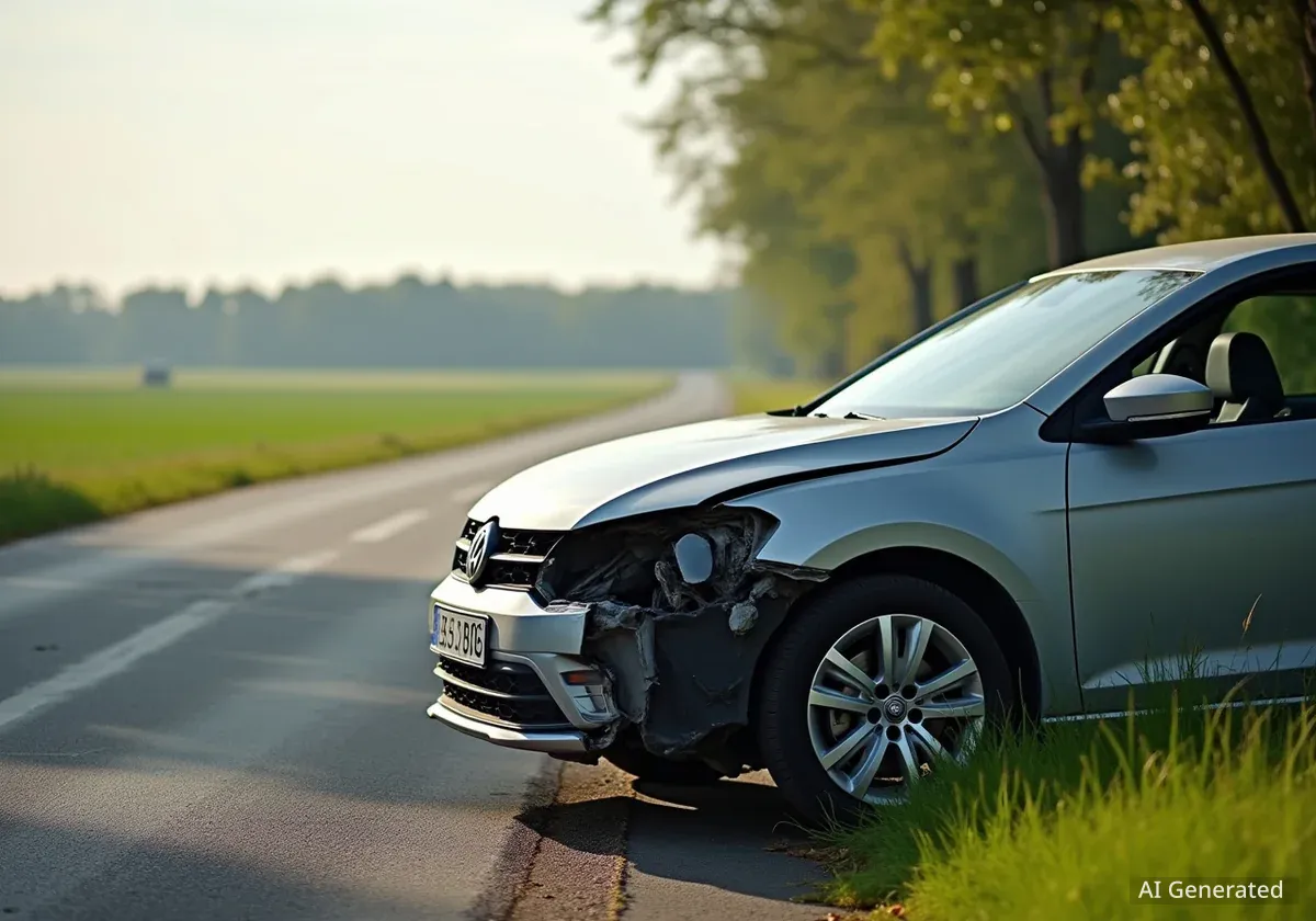 Sekundenschlaf führt zu Unfall bei Aadorf