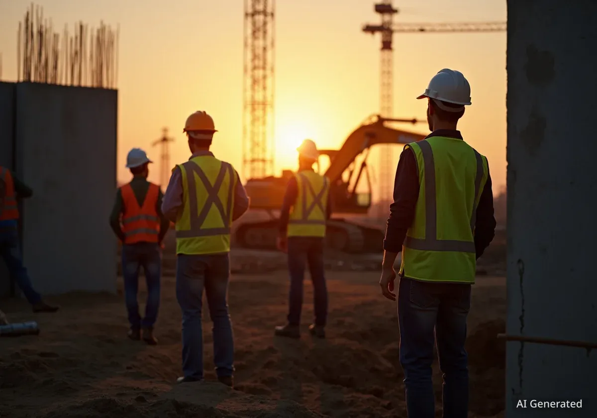 Bauarbeiter berichten von hartem Alltag und hohem Druck