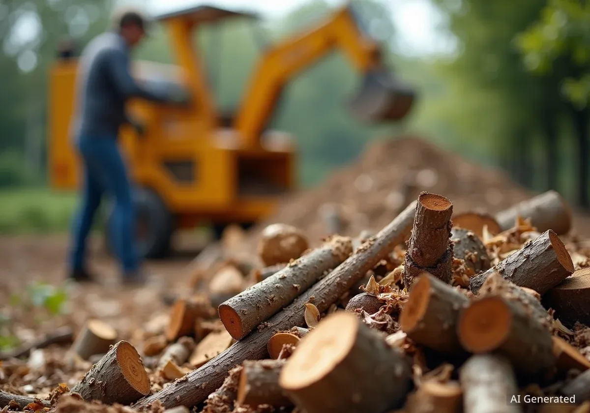 Häckseldienst in Kleinandelfingen: Gartenabfälle bequem entsorgen