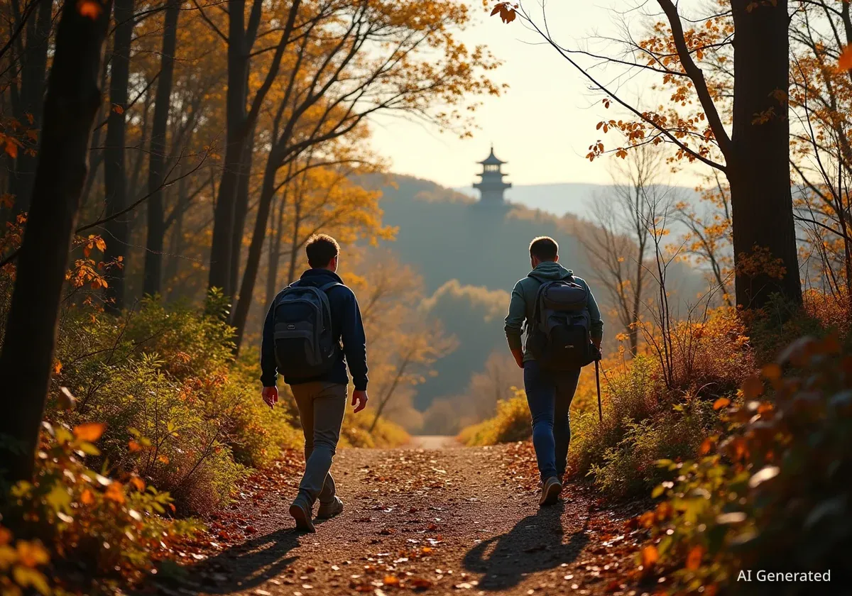 Wanderung von Winterthur Töss zum Eschenberg-Turm