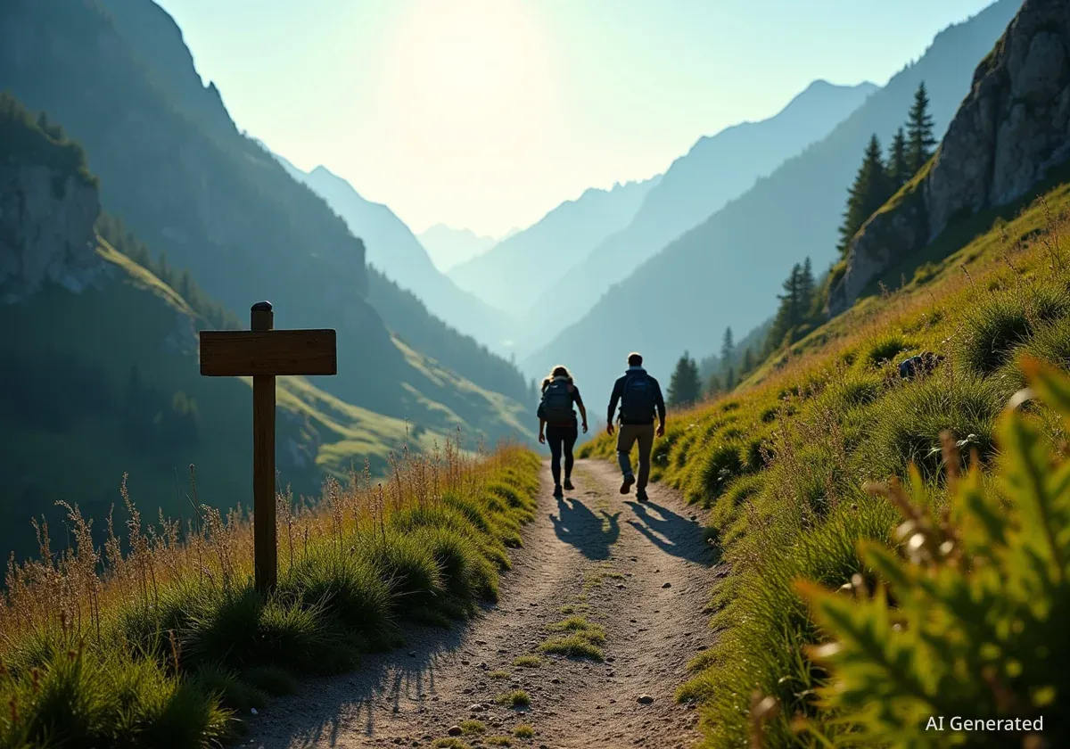 Grenzübergänge für Wanderer 1970 geöffnet