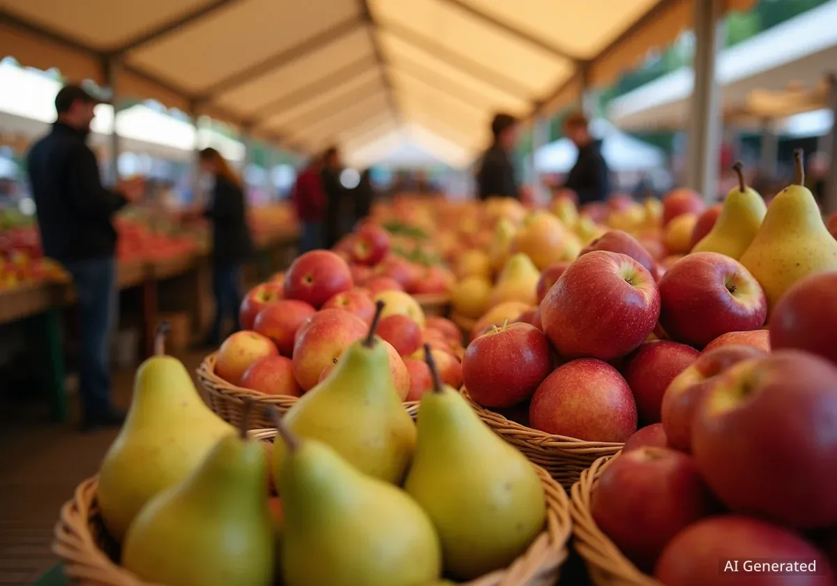 Apfelmarkt Elgg präsentiert 100 Sorten und Rekordernte