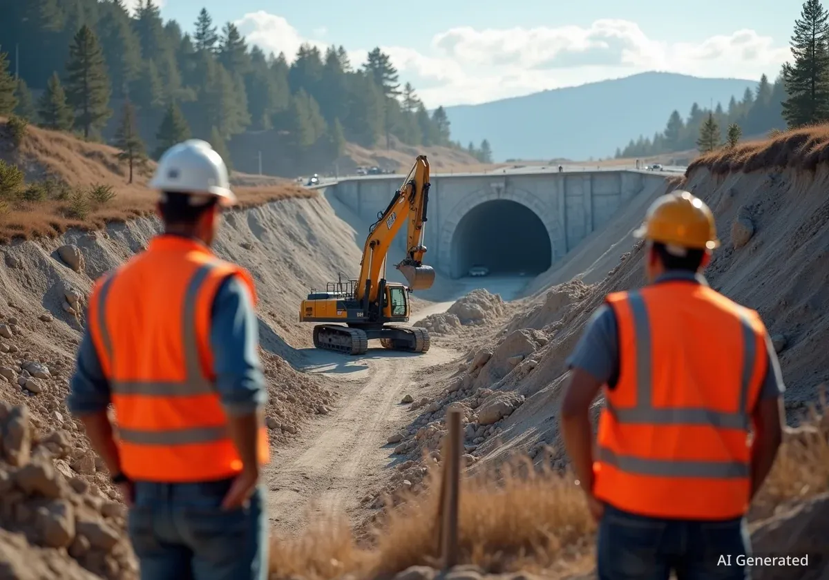 Brüttener Tunnel: Vorboten für Baustart in Bassersdorf