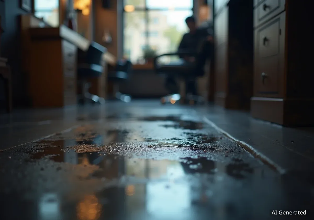 Brandstiftung scheitert im Coiffeursalon