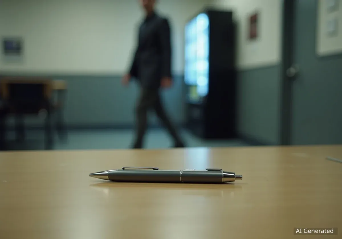 Chef wegen versteckter Kugelschreiber-Kamera verurteilt