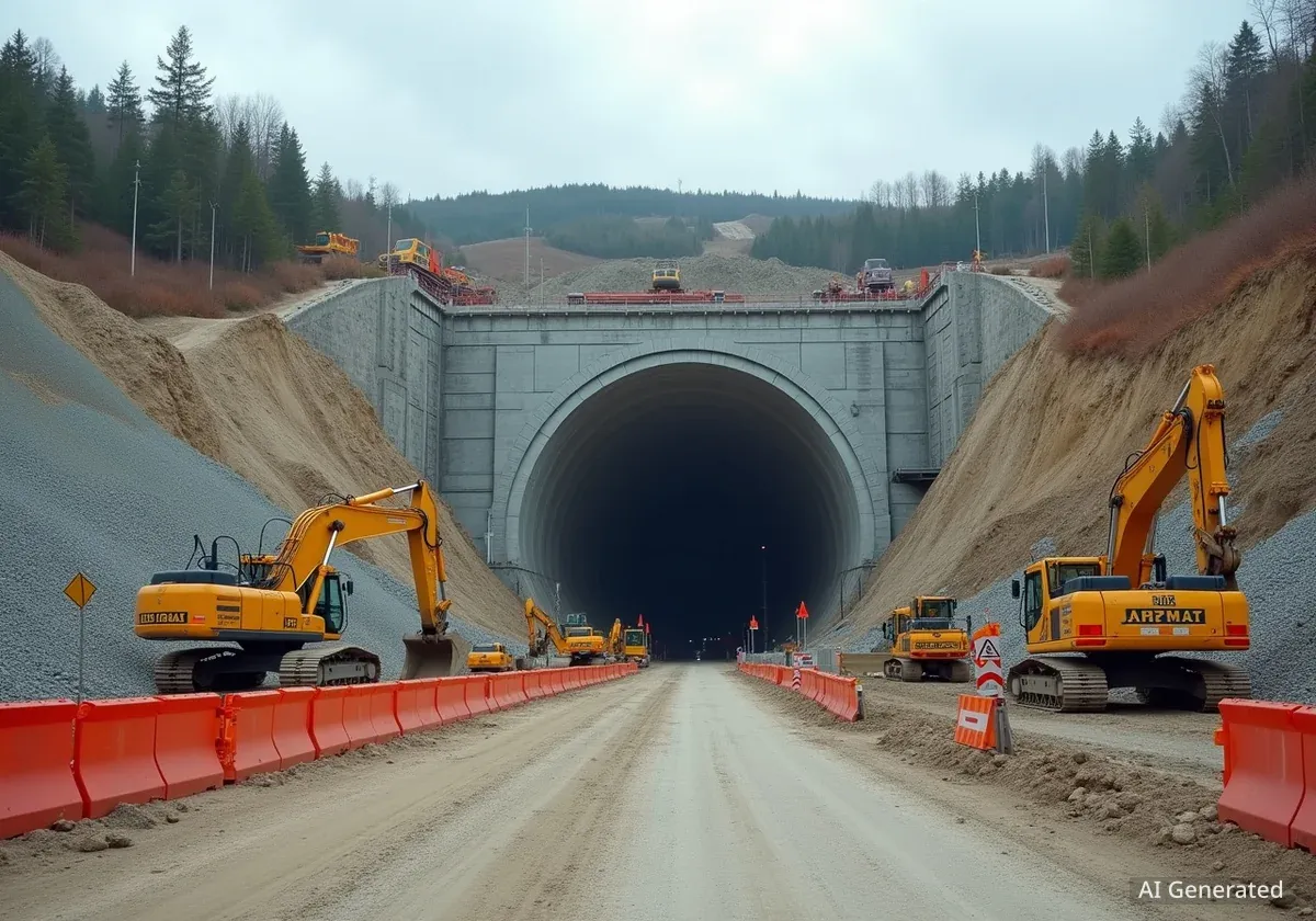 Brüttener Tunnel: Baubeginn rückt näher