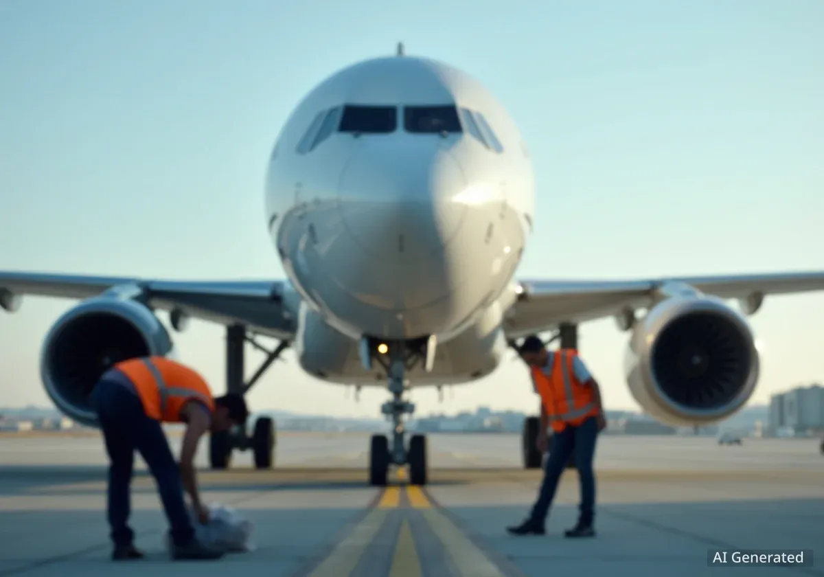 Paketverlust stoppt Passagierflugzeug am Flughafen Zürich