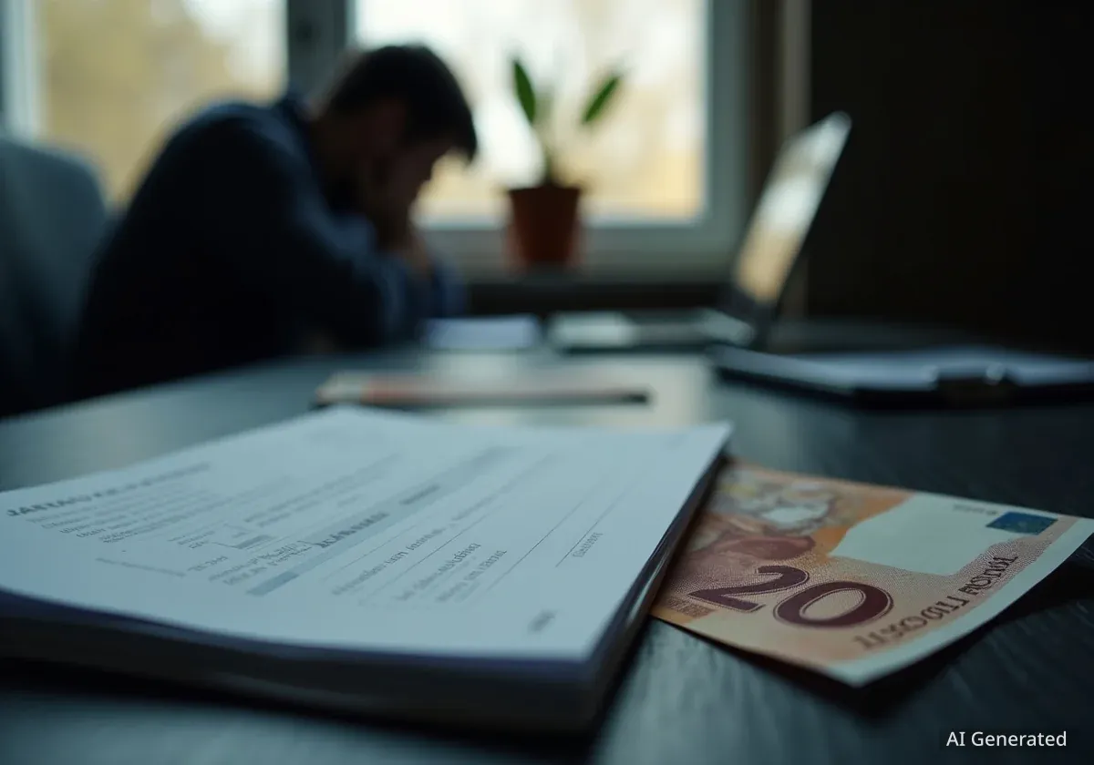 Die Schuldenfalle: Wie ein 40-Franken-Streit das Leben ruinieren kann