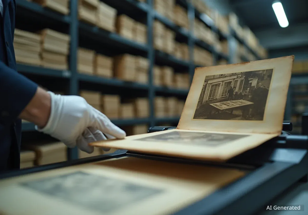 Opfikon führt digitales Archiv für historische Dokumente ein