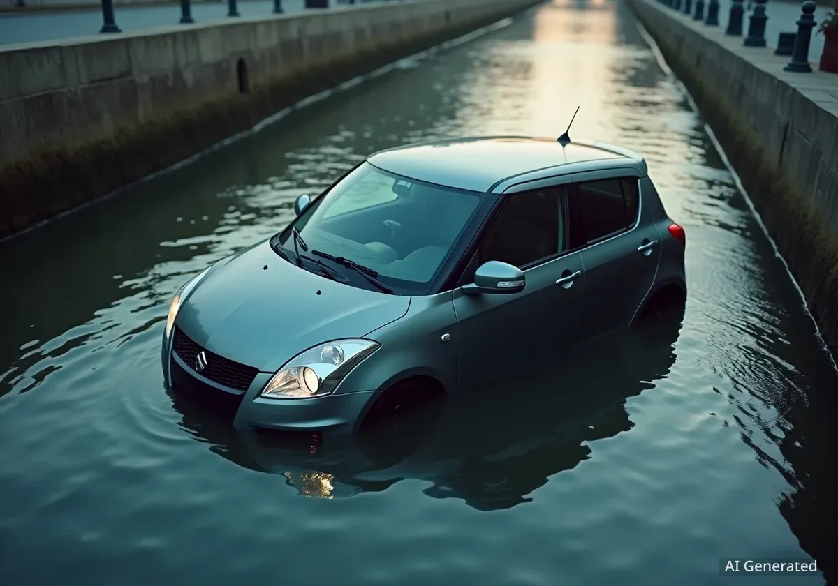 Zwei ungewöhnliche Verkehrsunfälle in Winterthur