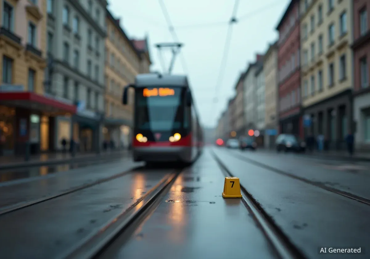 Tödlicher Tramunfall in Zürich Schwamendingen