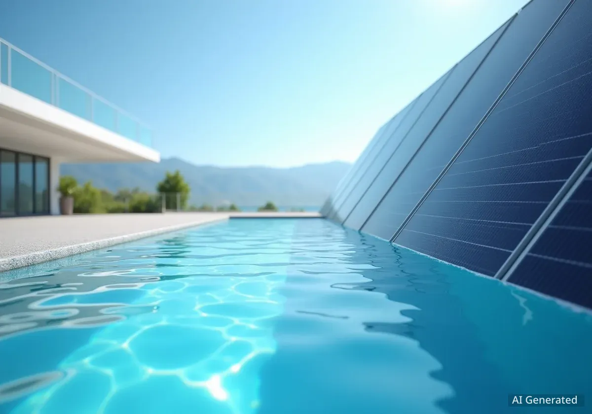 Solarstrom versorgt Freibad in Weinfelden