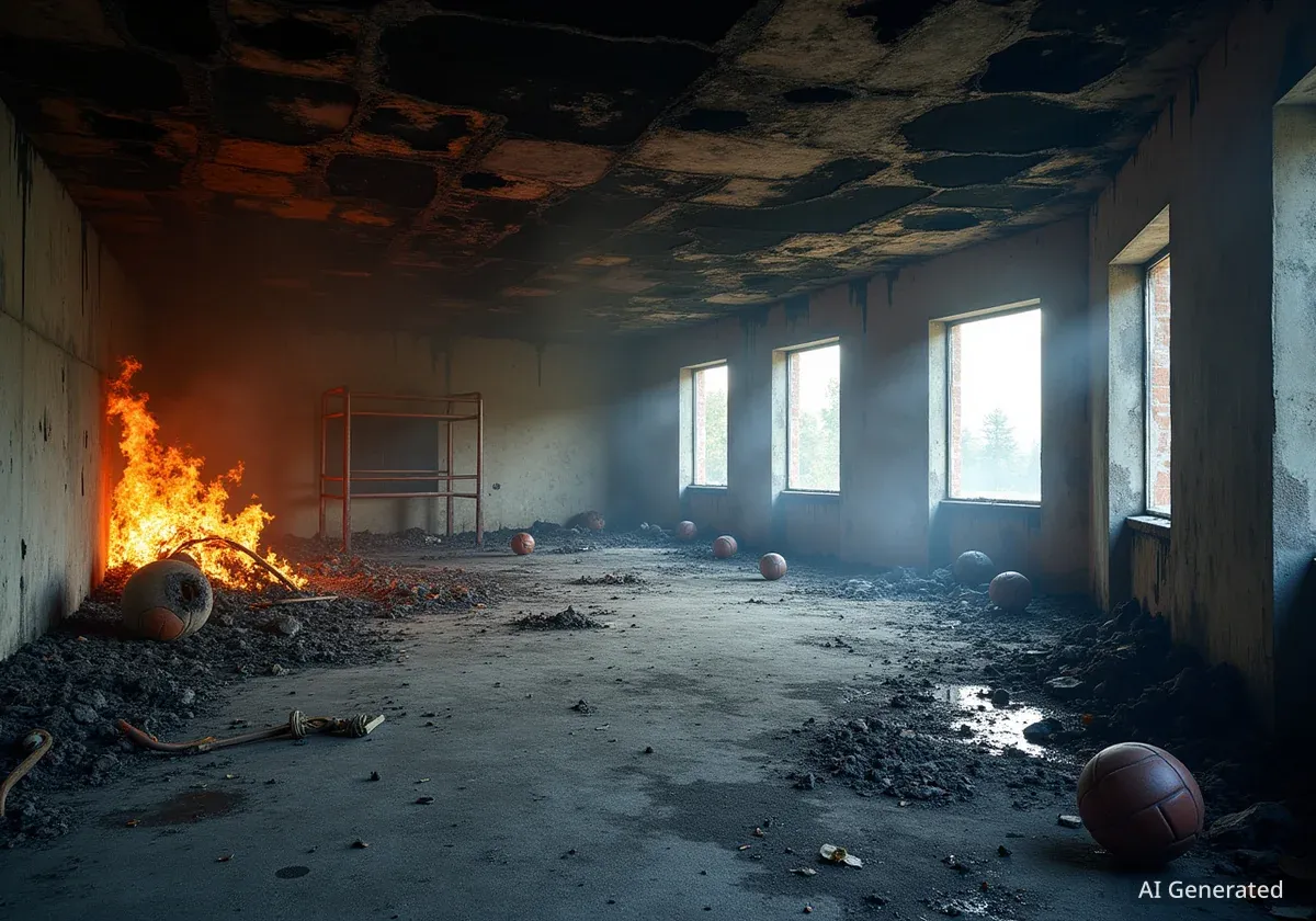 Brand im Sportausbildungszentrum Niederhasli verursacht hohen Schaden