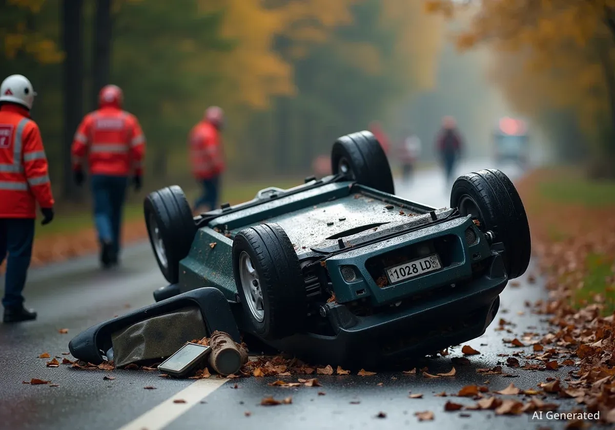 Autofahrerin nach Überschlag in Stettfurt leicht verletzt