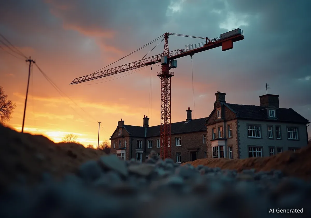 Kran am Schloss Sonnenberg muss bis 2026 weichen