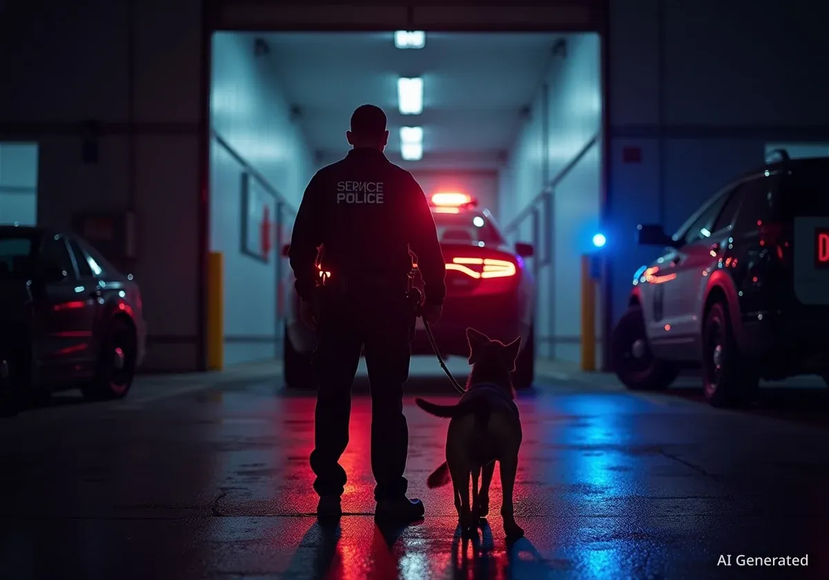 Diensthund spürt Einbrecher in Bachenbülach auf