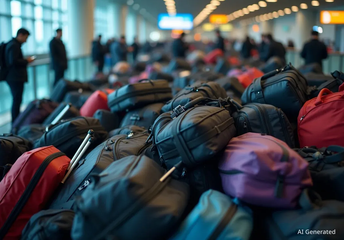 Gepäckchaos am Flughafen Zürich nach Stromausfall
