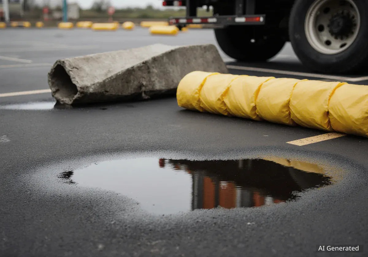 Dieseltank in Frauenfeld auf Parkplatz aufgerissen