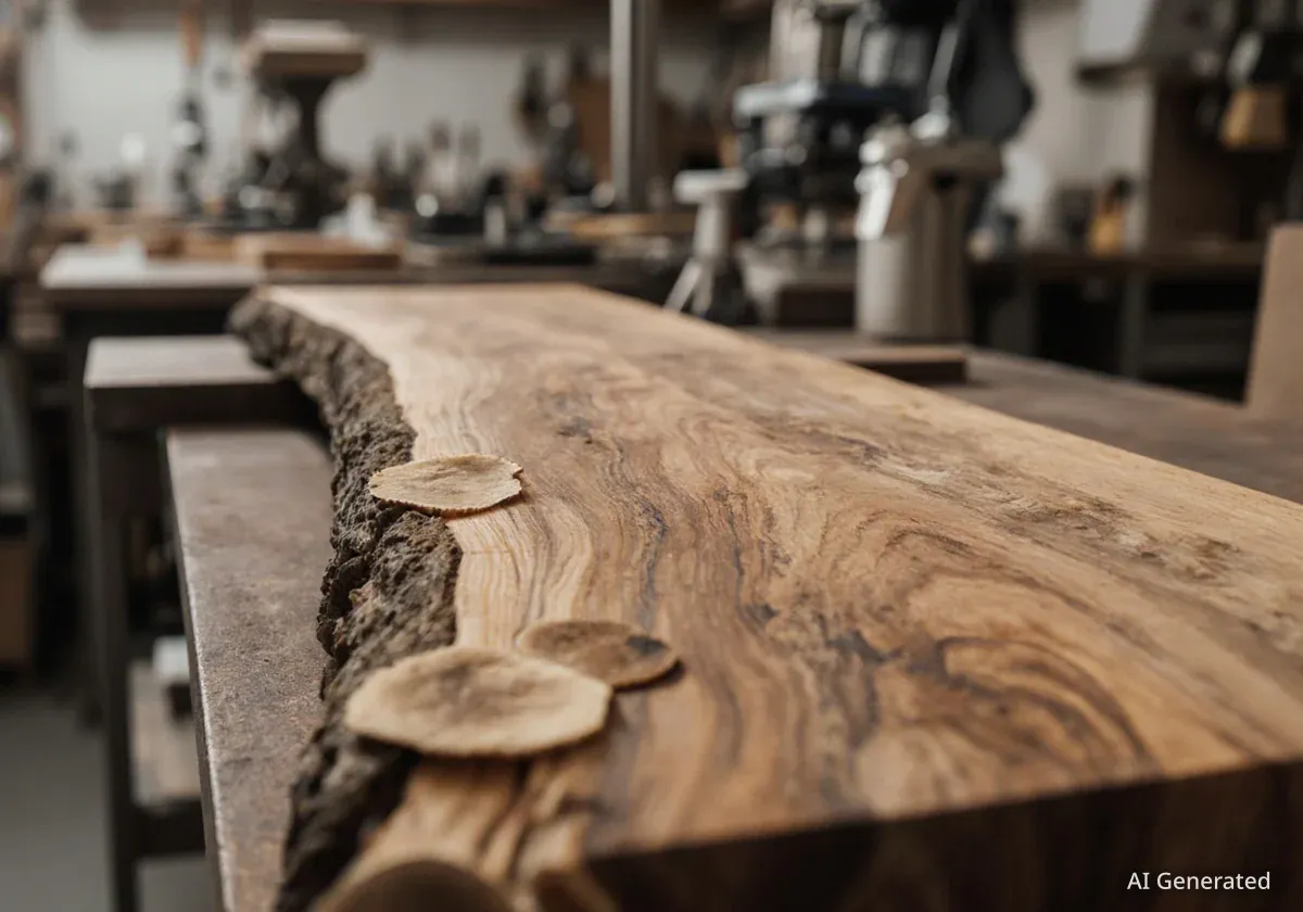 Marmorholz aus dem Labor: Pilze als Holzveredler