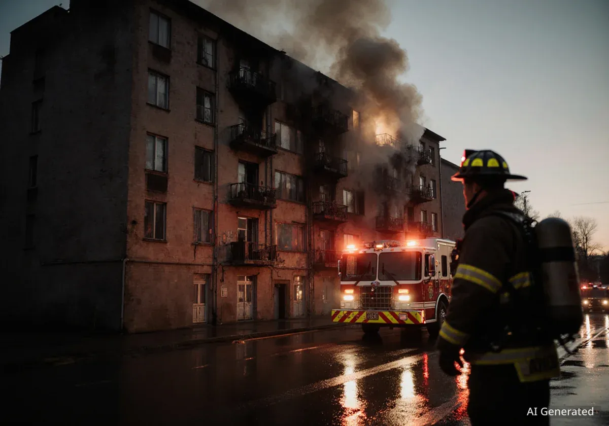 Brandstiftung in Winterthurer Altstadt
