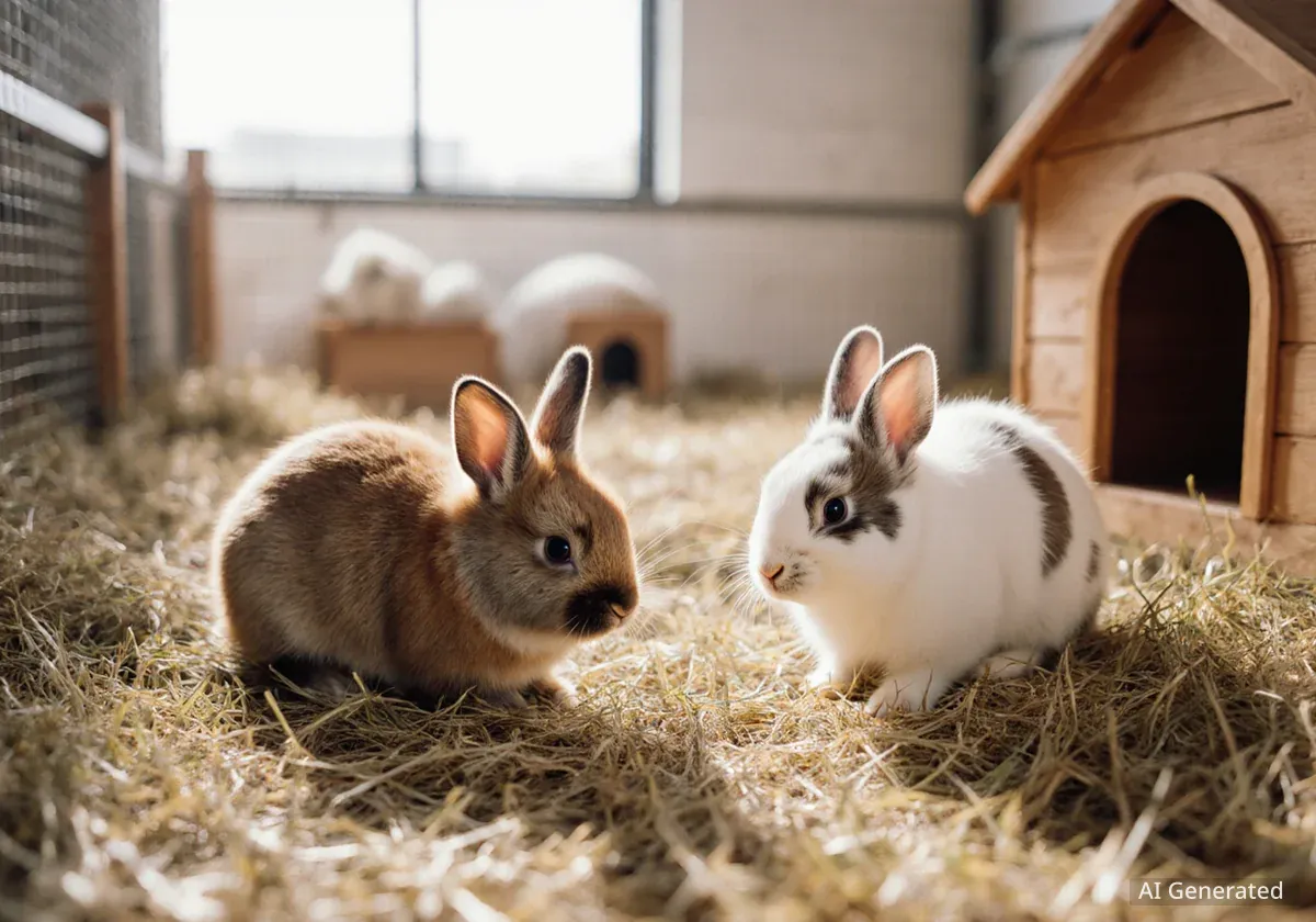 Kaninchen Eichhase und Eselsohr suchen neues Zuhause
