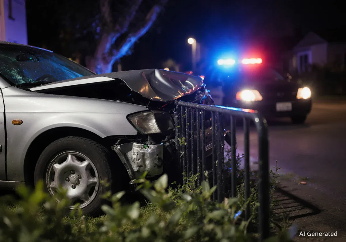 Unfall in Matzingen: Autofahrer verliert Kontrolle