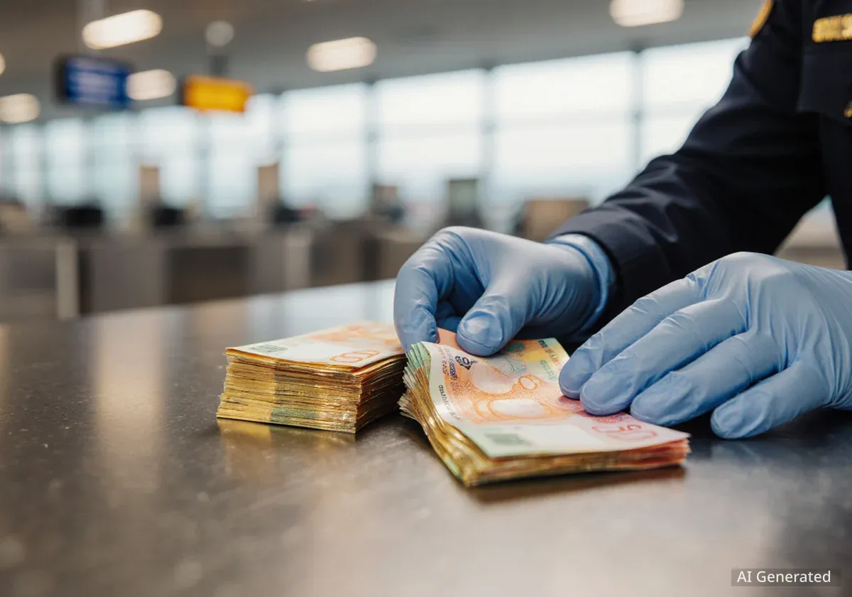 Zoll stoppt Gold-Quintillionäre am Flughafen Zürich