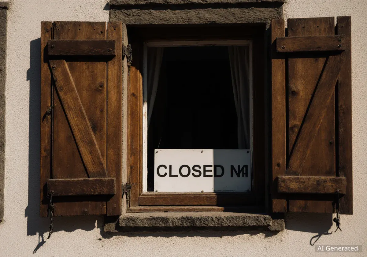 Traditionsgasthaus Sonne in Auslikon nach Konkurs geschlossen