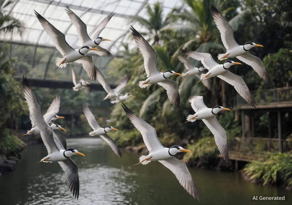 Inka-Seeschwalben ziehen im Zoo Zürich ein