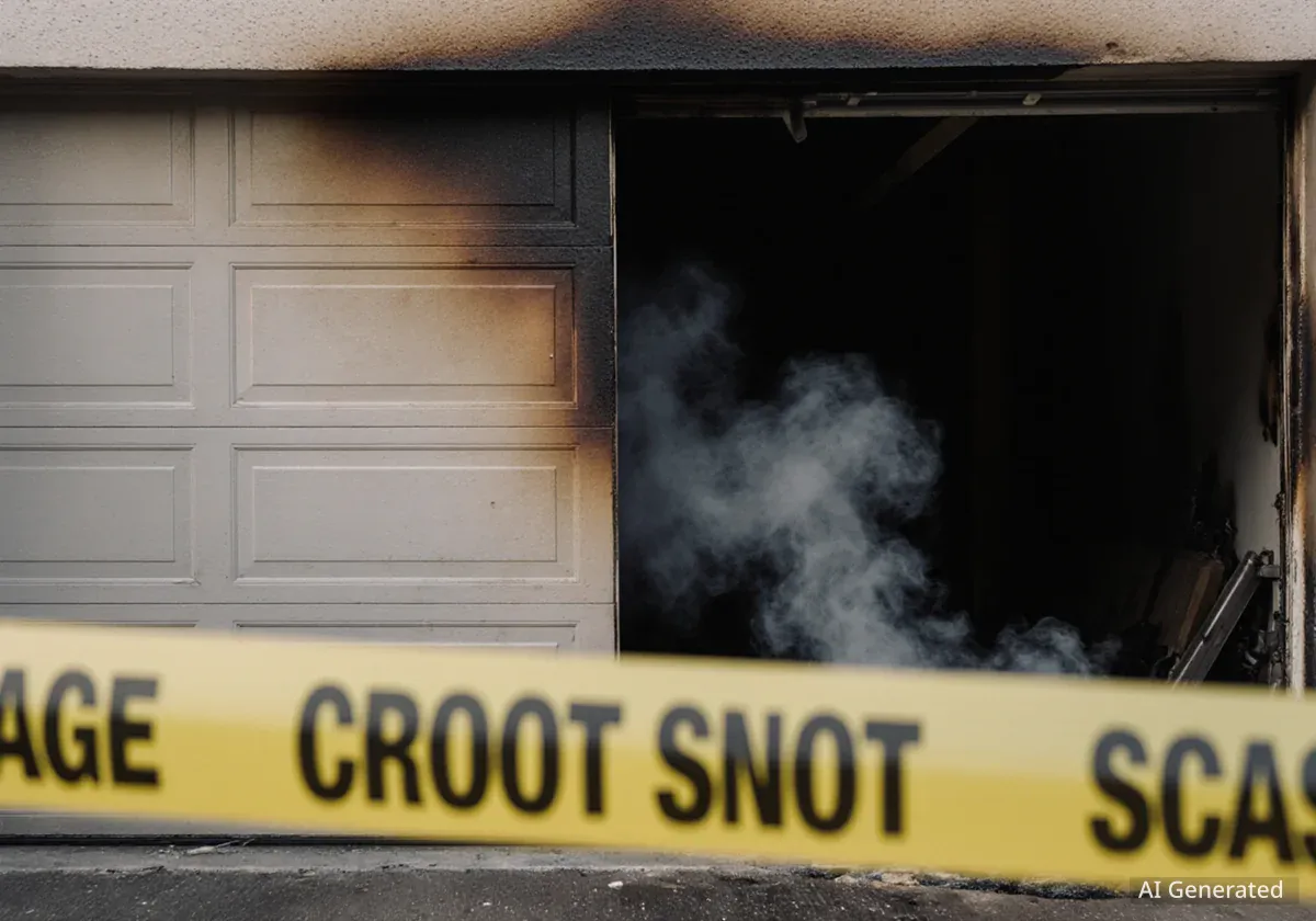 Brand in Garage in Matzingen: 87-Jähriger verletzt