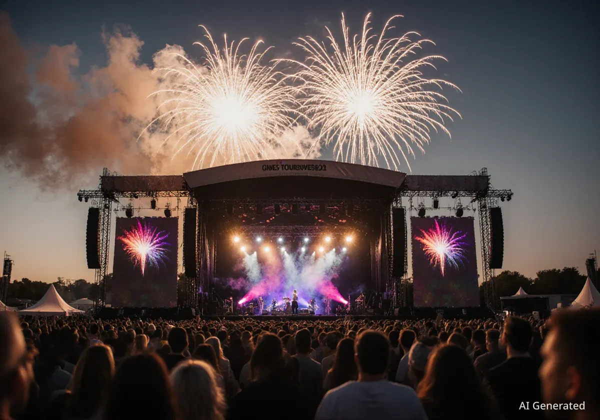 Seenachtfest Rapperswil-Jona mit Musik und Patrouille Suisse